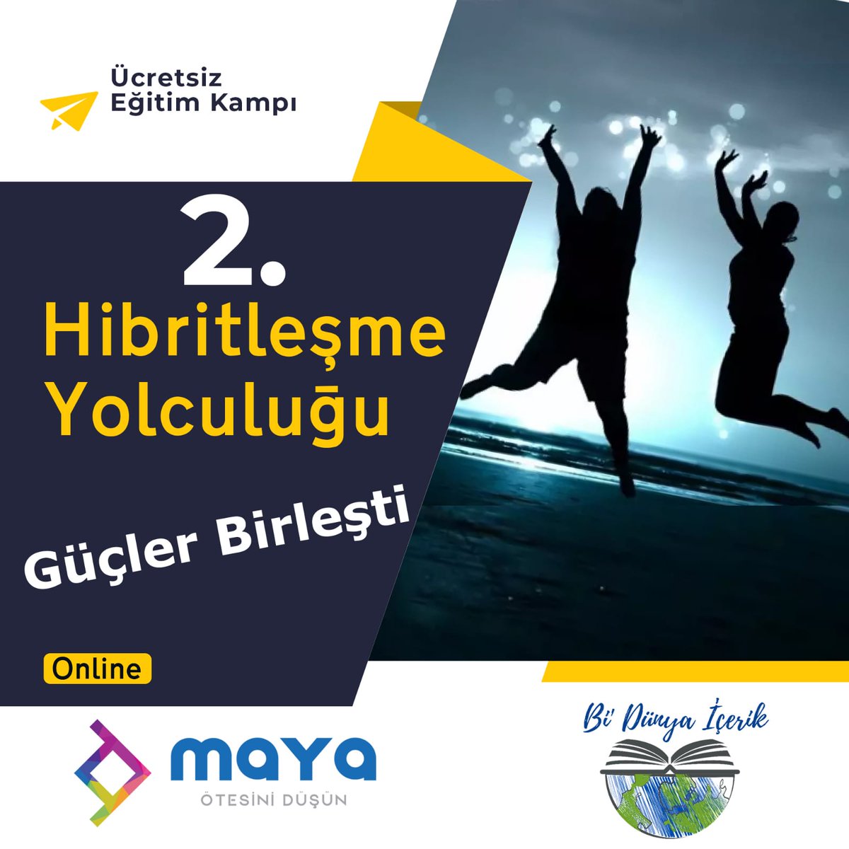 "Bizi ilgilendiren konu yalnız barışı kurmanın ve korumanın teknik çareleri değil, aynı zamanda kafaları eğitmenin, aydınlatmanın yoludur." -Albert Einstein

Maya Fikir Kulübü ve <a href="/BiDunyaIcerik/">Bi'Dünya İçerik</a> güçleri birleştirdi. Gençleri aydınlatma yolunda 🌟