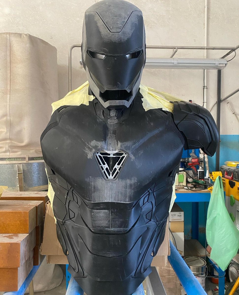 FILO_ALFA's tweet photo. The #ironman suit project is being painted.
Almost entirely 3d printed using @filo_alfa AlfaPlus black
More updates on Postprocessedworld Instagram profile.
#filoalfa #3dprint #stampa3d #impresion3d #marvel #mk85 #budwin #ironmancosplay #ironmansuits #alfaplus https://t.co/E4Ply8SNzb