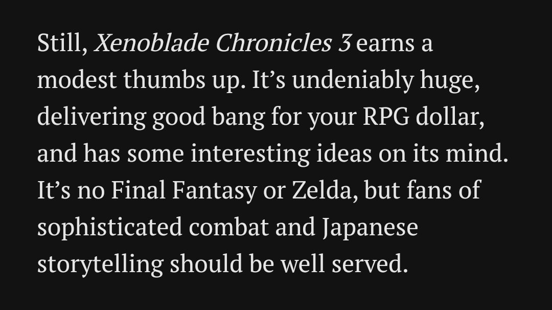 Joselvania's tweet photo. @dan_chaos "Es un buen juego, pero le ponemos un 7 porque no es Final Fantasy o Zelda" (?) https://t.co/aap5LZjBk0
