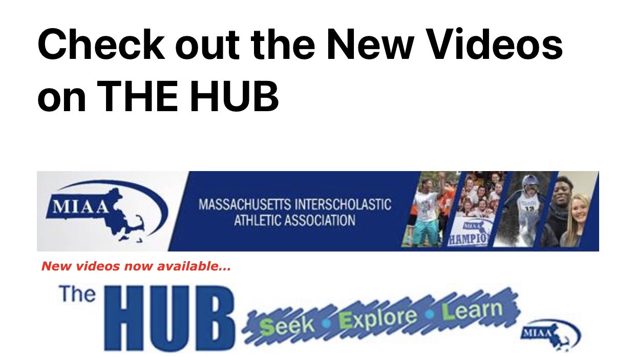 MIAA releases new videos for the Summer of 2022; support for coaches, students & staff