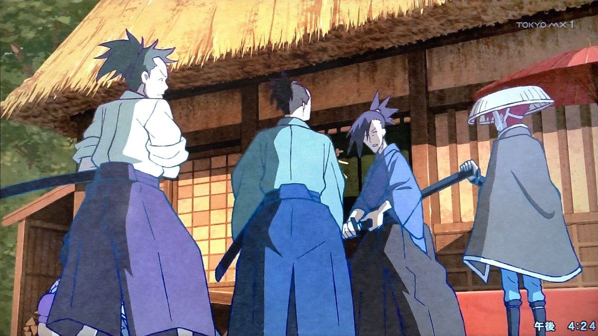 アニメ ブッチギレ の 抜刀しようとしている時に鐺 こじり 鞘の末端 を上げると刀が抜けなくなる という時代劇ではなかなか見ない珍しい描写が話題に Togetter