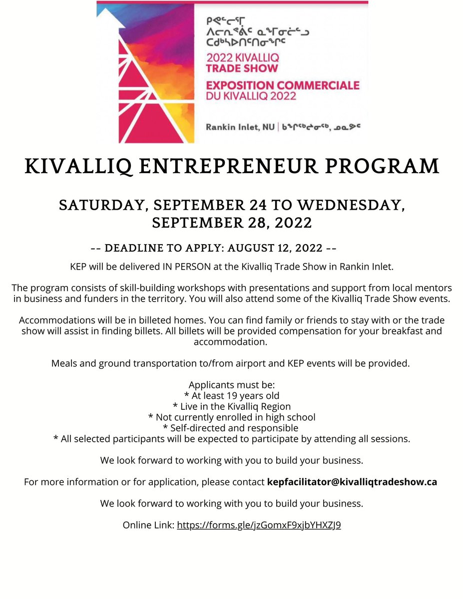 Kivalliq Trade Show (@kivtradeshow) on Twitter photo 
