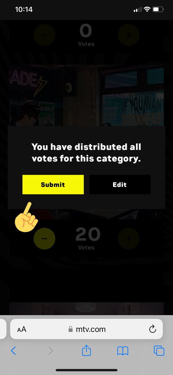 skzlatamproject's tweet photo. GUÍA PARA VOTAR EN LOS VMA

1. Entra a https://t.co/WA9yRyjCnH
2. Busca a SKZ en la categoría y da en el + amarillo
3. Te pedirá que inicies sesión (puede ser con gmail, tw o algún email), das en log in
4. Nuevamente das en el + hasta dar tus 20 votos a Stray Kids
5. Da submit

+ https://t.co/BFcp9sHtsS