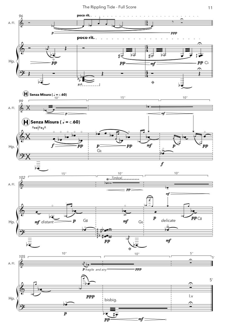 This is tonight! Tune in on YouTube to hear the YouTube premier of my piece, The Rippling Tide, performed by <a href="/PsapphaEnsemble/">Psappha</a> and <a href="/LaurenScottHarp/">LaurenScottHarp</a>. It is alongside other amazing composers, so you really shouldn’t miss it!