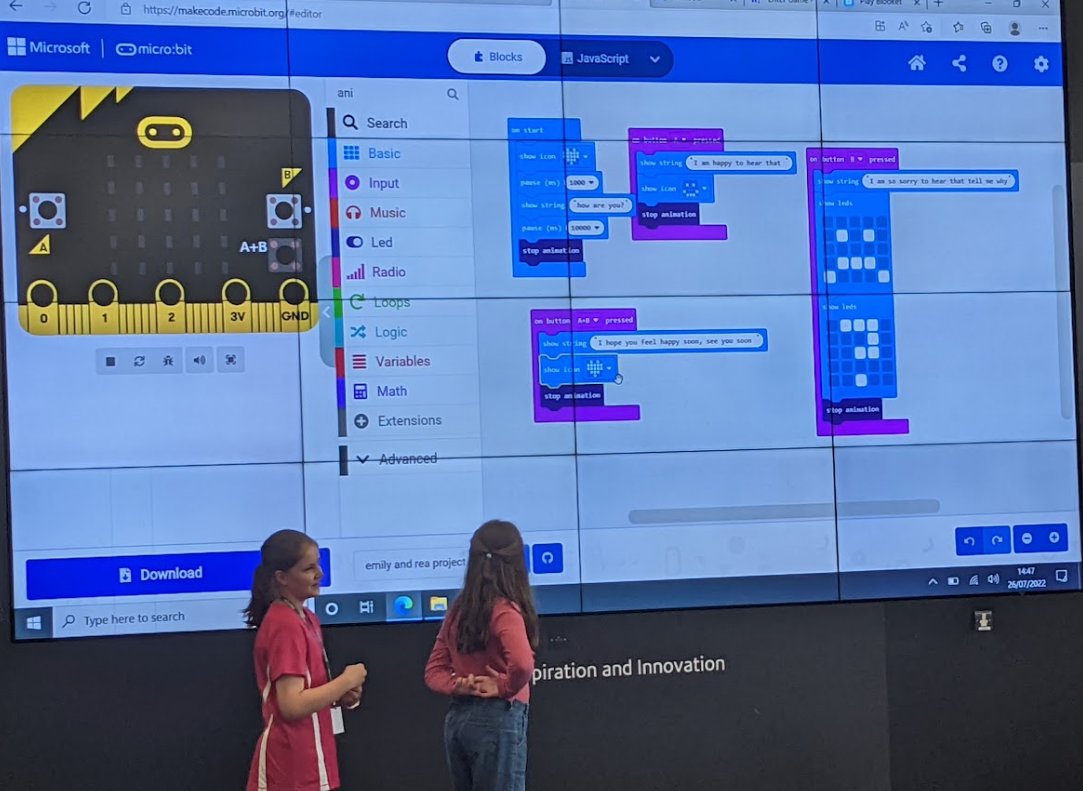 digitallcharity's tweet photo. A fantastic day with some amazing young people at the micro:bit #reachforthestars coding summer school at @RutherfordApLab @stfc. Coding, being active and sharing. #digitallyactive #microbit @microbit_edu
https://t.co/6dzr6MAHQ3
We can't wait to see you all tomorrow! πβοΈπ°οΈπͺ https://t.co/69OqYJ594A