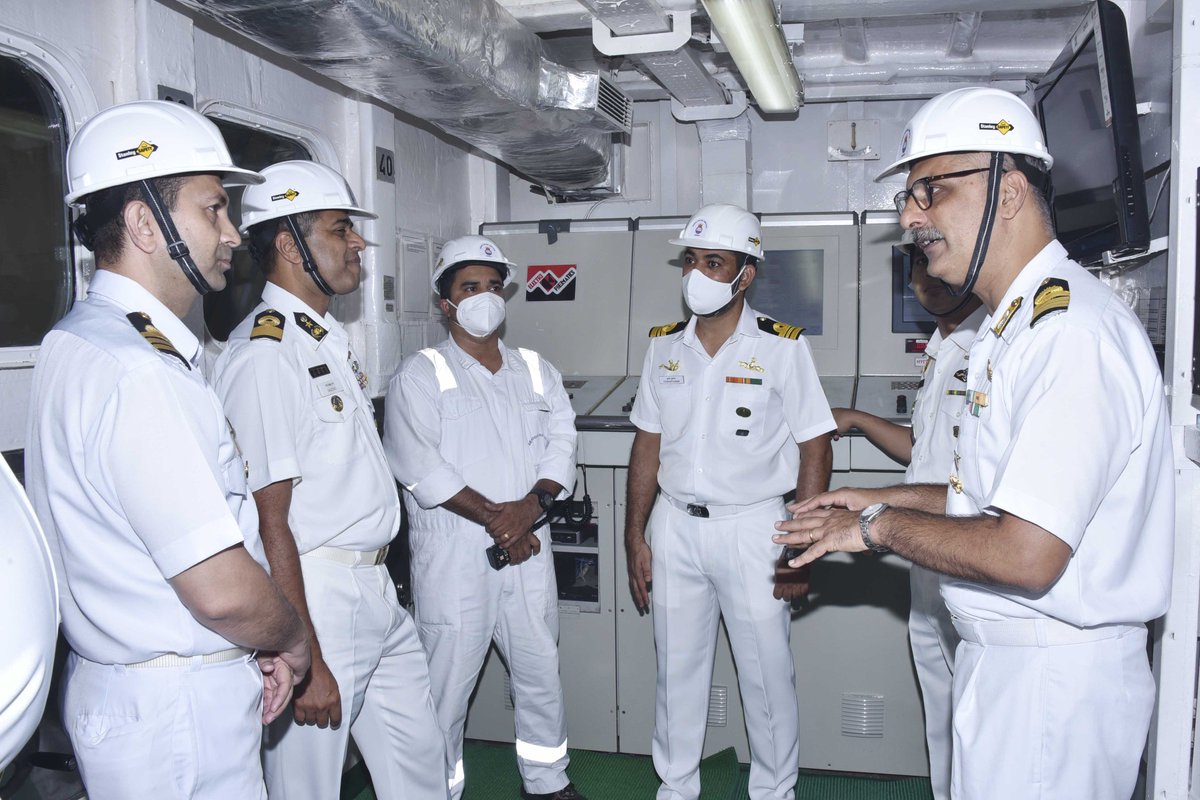 # IndoBangladesh mutual cooperation on naval training aspects.#SouthernNavalCommand #Kochi