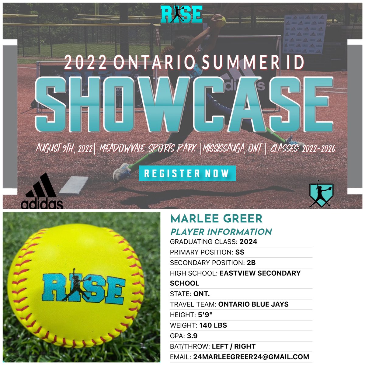 RISE Softball-Midwest (@rsmidwest) on Twitter photo 2024 Marlee Greer (Eastview HS & <a href="/OBJSoftball/">Ontario Blue Jays 🥎</a> ) has been added to the roster!
-
#whosnext? #Adidas #getnoticed
-
Register NOW ➡️ form.jotform.com/201344125457146 2024 Marlee Greer (Eastview HS & <a href="/OBJSoftball/">Ontario Blue Jays 🥎</a> ) has been added to the roster!
-
#whosnext? #Adidas #getnoticed
-
Register NOW ➡️ form.jotform.com/201344125457146