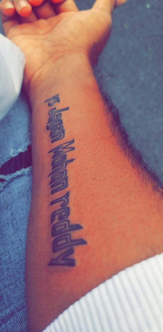 sohith_chowdary's tweet photo. 𝕐𝕊.𝕁𝔸𝔾𝔸ℕ 𝕄𝕆ℍ𝔸ℕ ℝ𝔼𝔻𝔻𝕐
#INKED https://t.co/T8xoAu05eV