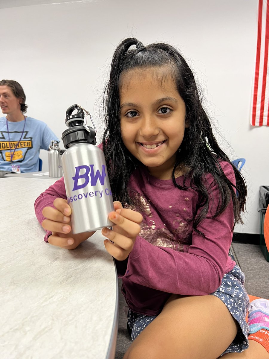 Today's activity took a lot of concentration and fine motor work, but check out that final product! 🙂 Special shout out to @WESTechLady and the @BWMobileFabLab for organizing this for our BWSD Discovery Camp students. 💜

@BWStdentService @JaneenPeretin @BWSDNews