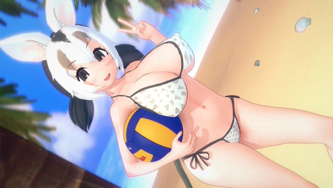 海辺に遊びに来たシロミミオポッサムとフクロネコちゃん 