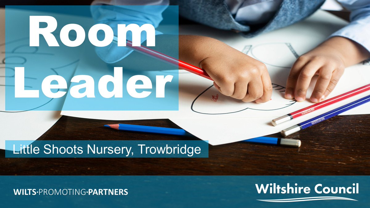 You will ensure a high standard of physical, emotional, social and cognitive care for children placed in the nursery that encourages individual development within a group setting: jobs.wiltshire.gov.uk/details#!/refe…

Closing: 23rd August