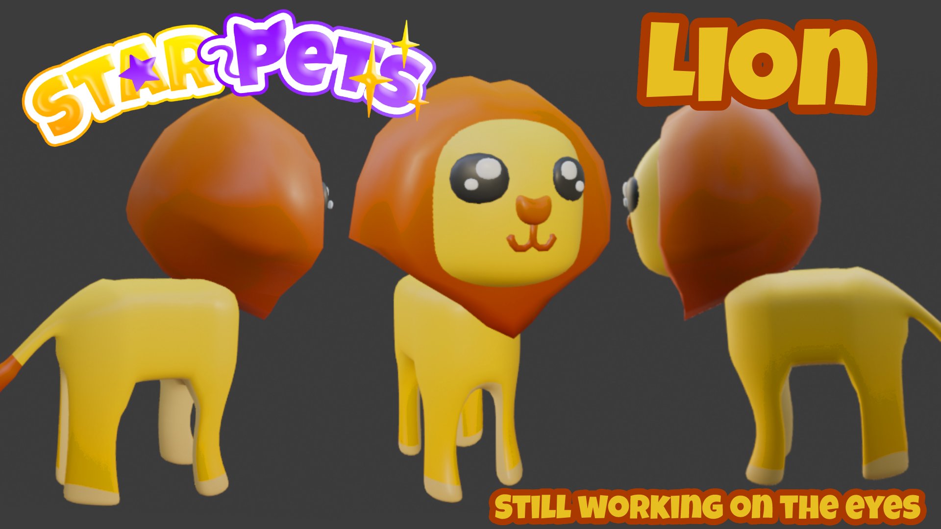 StarPaws! ⭐🐾⌛ on X: 🦁The Lion for StarPets coming in with a Loud  Rawr!!!! StarPets Coming Very Soon!! to the Roblox Platform!!!🦁   / X