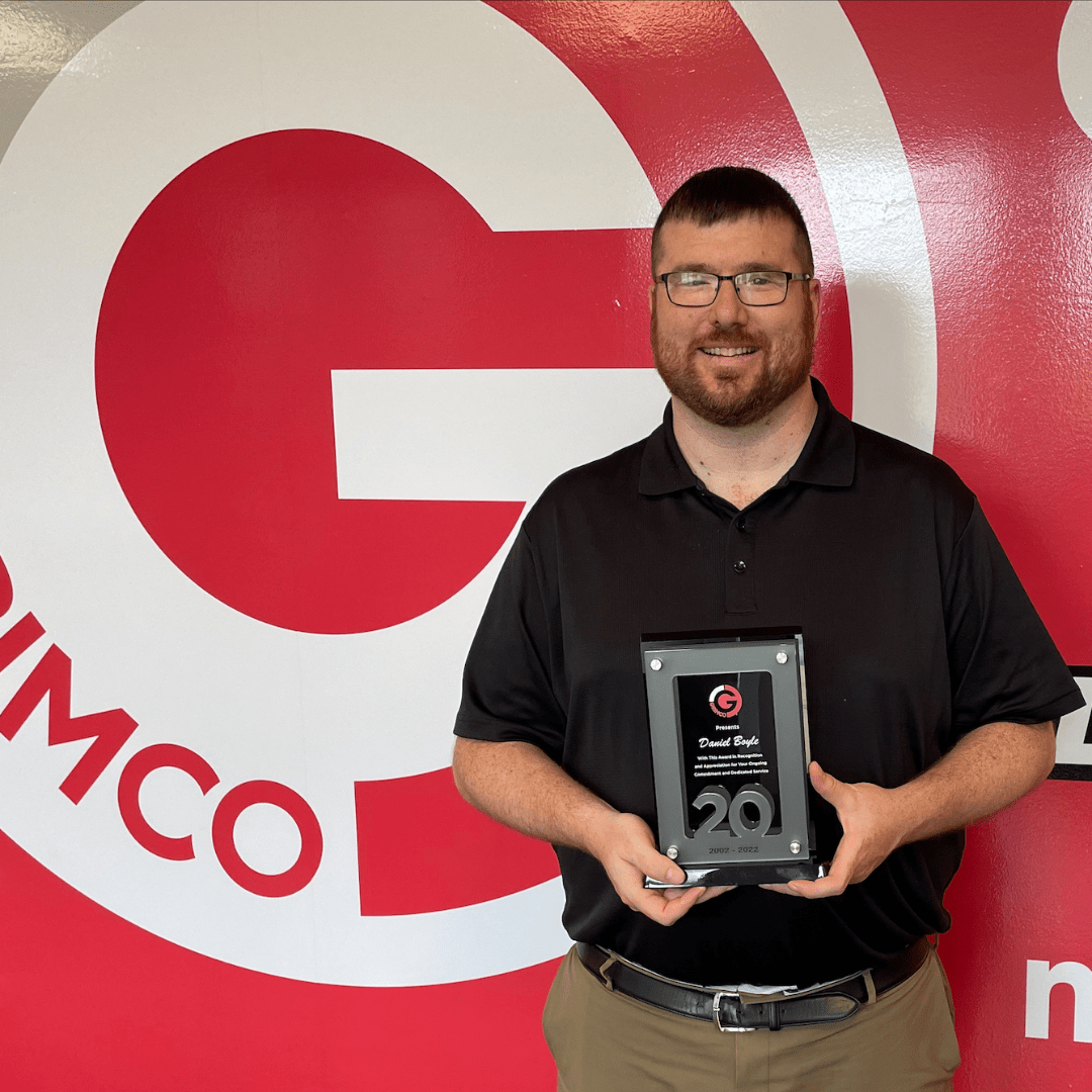 👏 Congratulation to Daniel Boyle, our Grimco Dartmouth Branch Manager on completing 20 years of service! Thank you Daniel for your commitment to Grimco and to our customers.

#Grimco #EmployeeLoyalty #Recognition