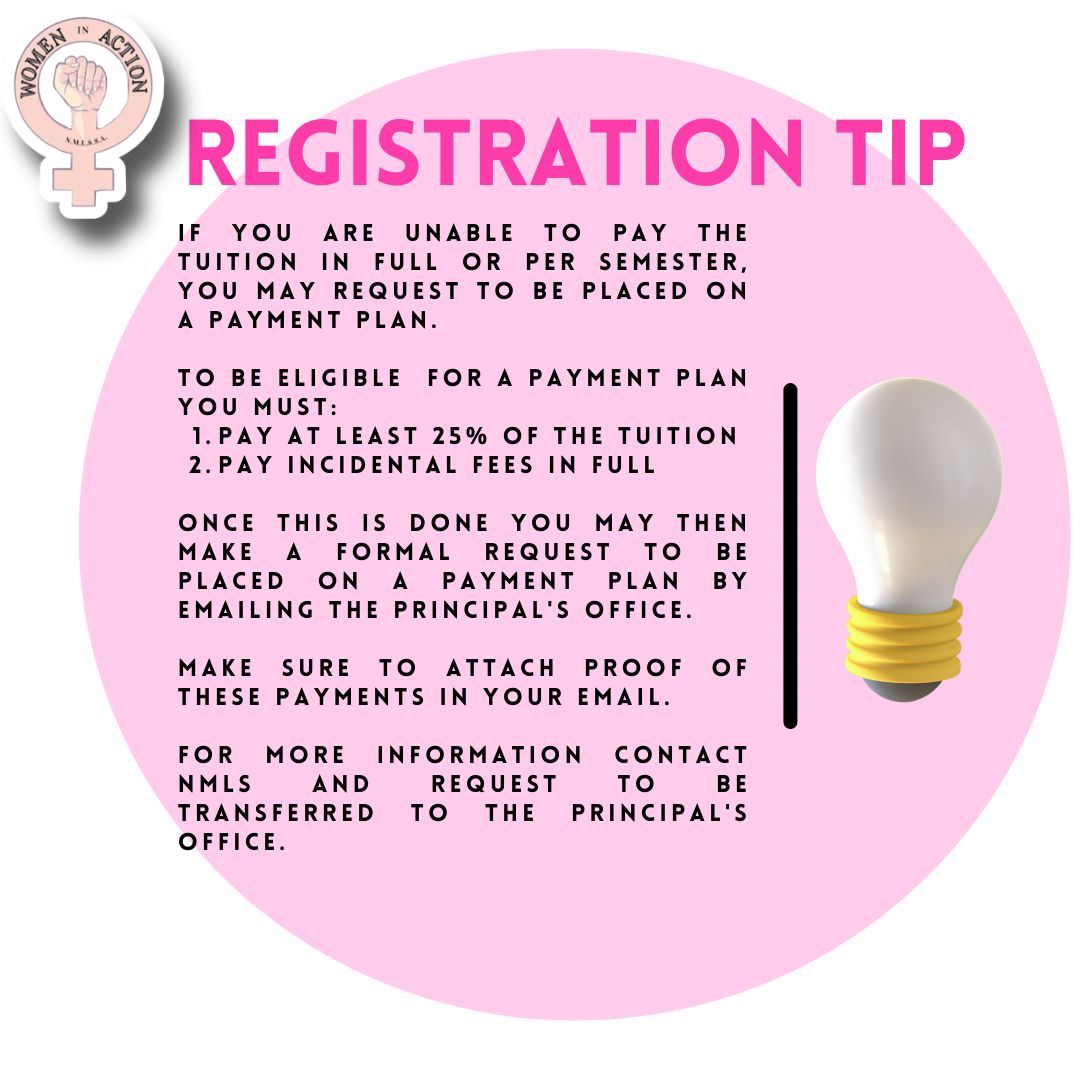 We know that the registration process can be a bit daunting🙆‍♀️, so here's a quick tip to make the registration process a little easier💃
