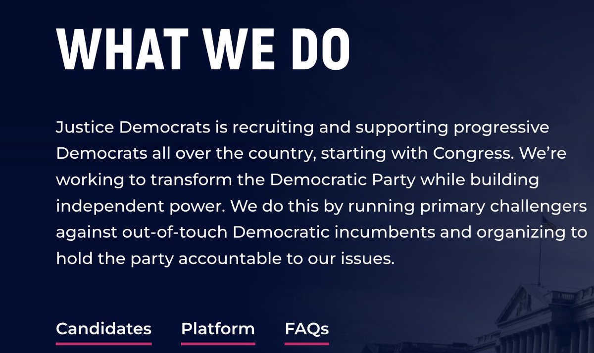 ShirlAAdams's tweet photo. @NRCC @JoeBiden False! Cori Bush is in fringe left PAC #JusticeDemocrats: AOC et al Squad of DemSocialists are former volunteers for BernieSanders (I-VT) for President.
The left activists oppose ModerateLeft Obama, Clinton, BidenHarris. They primary Dems. #BushMustGo
#Vote @RobertsforSTL✊🗳 https://t.co/KX5blpb0LQ