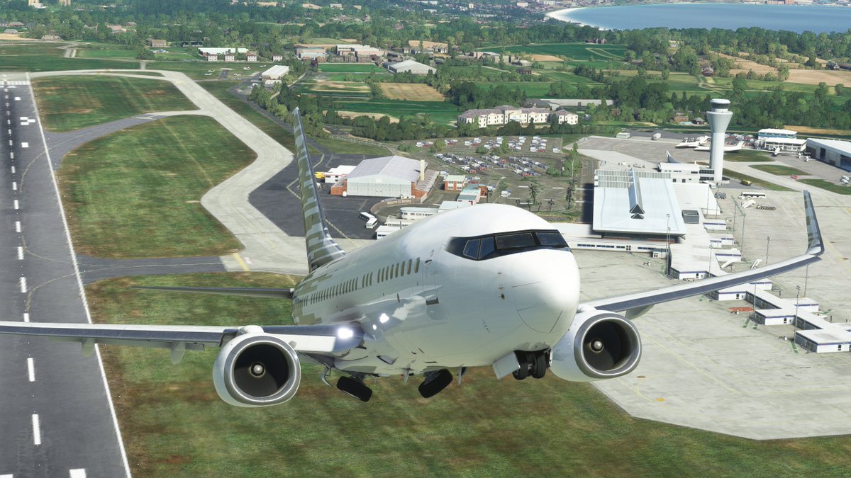 MaikelMcGiver's tweet image. Blasting our way out of Jersey's runway 26 for a flight to San Sebastián Airport (LESO/EAS). Clouds looking lovely as always in this sim. #MSFS2020 #MSFlightSim #Flightsim #Aircraft #PMDG #BBJ #B737 #Boeing #Private #Vatsim #Aviation #Flying @MSFSofficial @PMDGSupport #Twitch