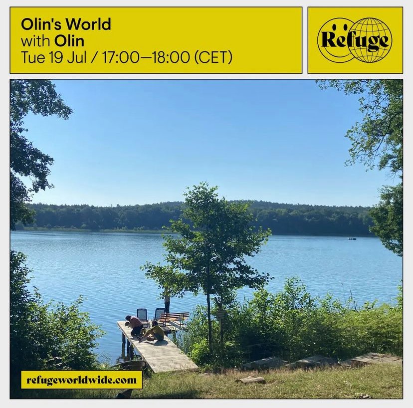Here it is, the mix of the month (summer? year? decade?) - the latest Olin's World on <a href="/RefugeWorldwide/">Refuge Worldwide</a>  feat the best in hip-hop/house, italo, new wave, acid, +++ soundcloud.com/olin/olins-wor…