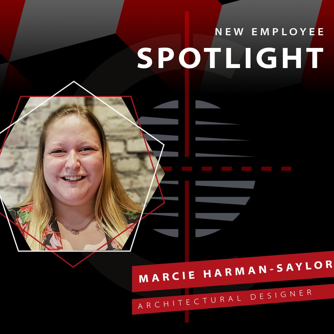 ⭐️New Employee Spotlight⭐️

Meet Marcie, an Architectural Designer in our York office! In her role at CORE Design Group, she is responsible for performing a variety of assignments, like providing technical design input and support for the development of the design concept.