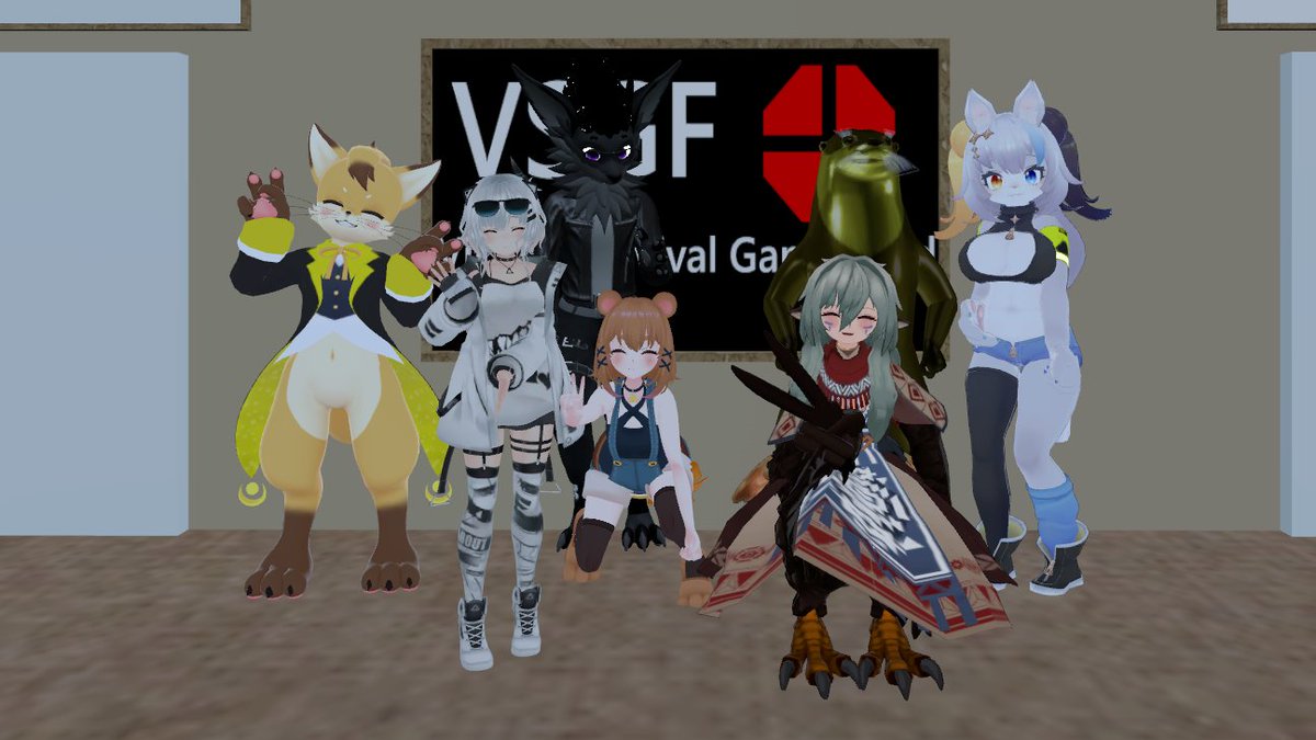 ko_o_n_'s tweet photo. 昨晩は2度目の参加でVRサバゲーこと、 #VSGF にお邪魔しました!前回は身長が足りずアバターをお借りしましたが、今回は事前に身長高め+黄色衣装のラペルくんを用意しておいたので準備万端で無事戦場に降り立てました!今回は従来よりチーム連携という感じの立ち回りが出来てとても楽しかったです! https://t.co/v7J0W6Tinx