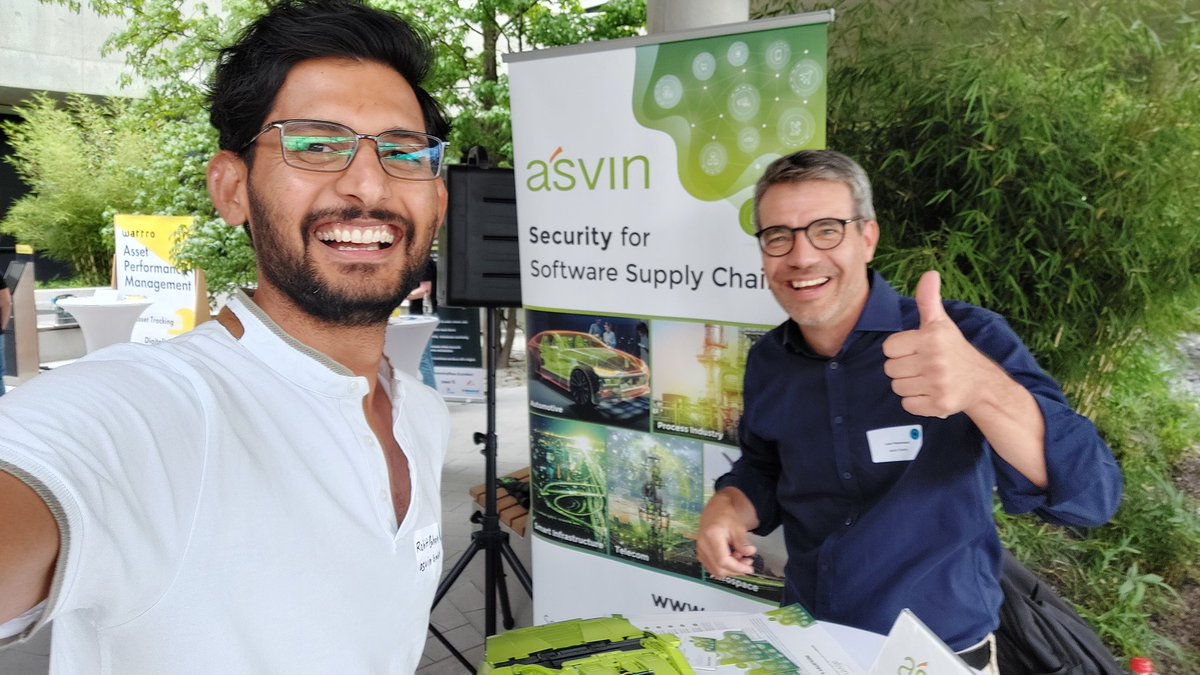 rohit_bohara9's tweet photo. It is pleasure to take part at the #networking #event with #landrat Stefan Dallinger Rhein-Neckar-Kreis, #Bürgermeister Sven Weigt WFG Bruchsal, Bürgermeisterin Sarina Pfründer #Sulzfeld and innovative, energetic #startups .
#Security #supplychain
@presse_rnk @asvin_iot https://t.co/Xk2FVwLzvd
