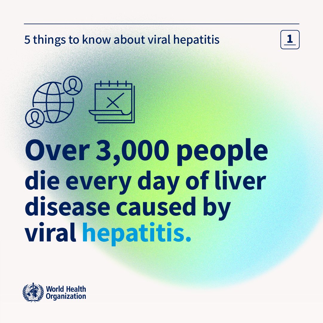 Hepatitis can lead to liver disease and liver cancer. Hepatitis C is curable, and Hepatitis B can be treated effectively. If you are worried about Hepatitis, please visit your doctor to get tested. 

#WorldHepatitisDay2022 #HepCantWait