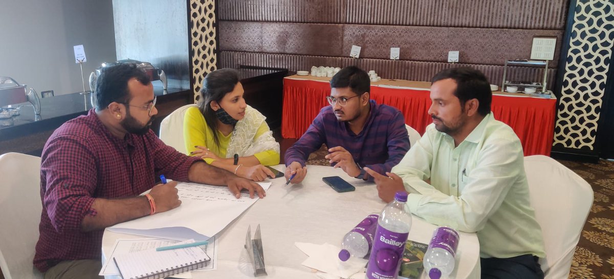 birajakabi's tweet photo. It was a pleasure to be a part of a day-long sharing workshop of district coordinators from 17 districts #Chhattisgarh: WASH in School & Anganwadi inclusive of MHM partnership with @WVIndia @UNICEFIndia #CelebratingGoodWork #PlanForAction #BrainStorming @sweta247 @jobzachariah https://t.co/5jShD0Rx9G