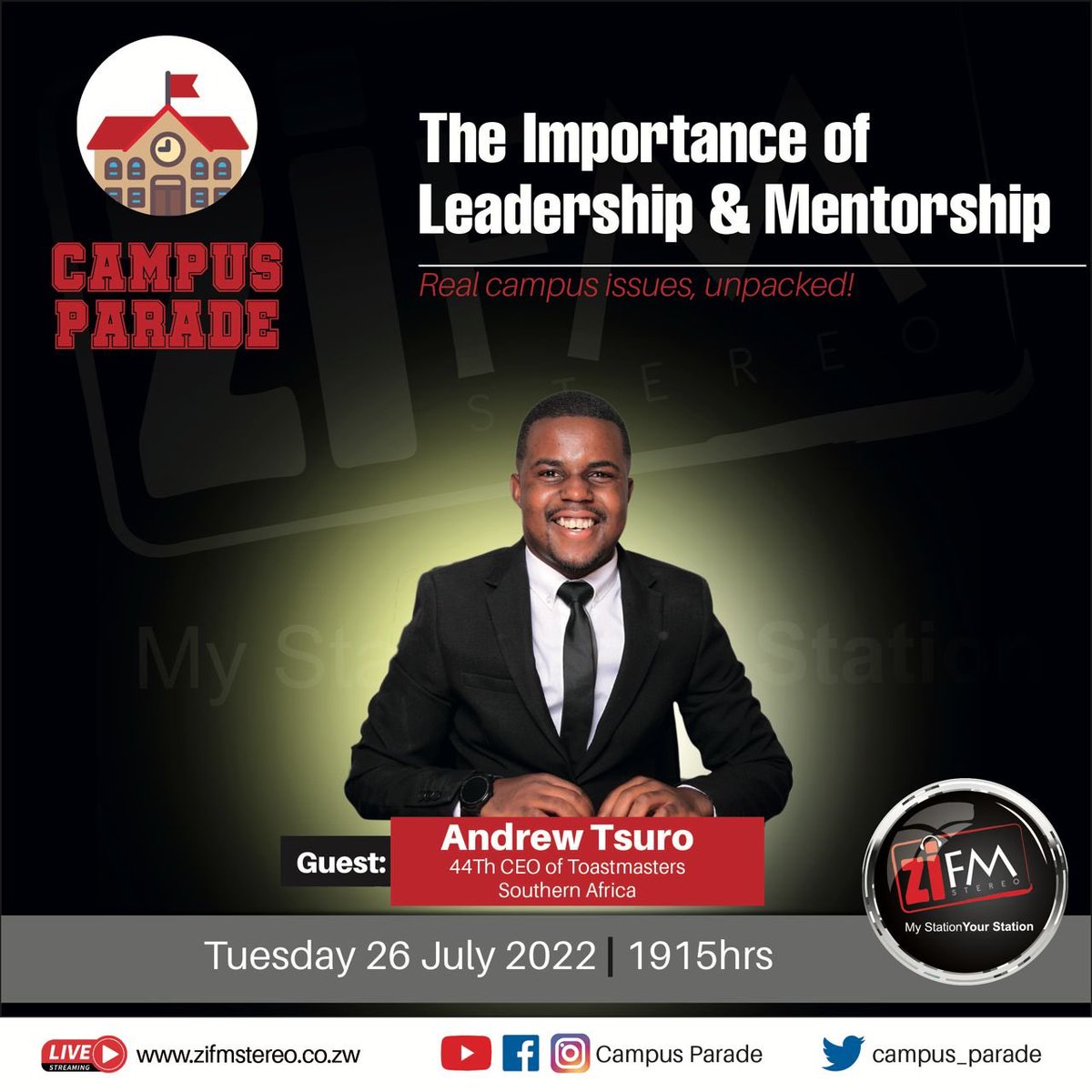 Campus Parade on ZiFM! tweet media
