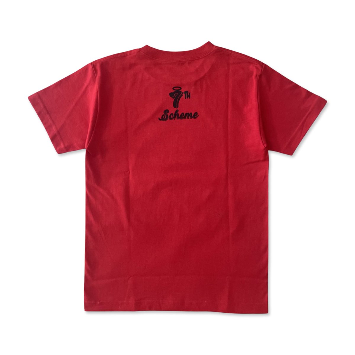 the7thscheme's tweet photo. Our signature logo  “Original 7th Scheme Logo” T-Shirt is now available online 🧸✨

Red T-Shirt with White and Black print. 

•
•
•
•
#the7thscheme #the7thschemellc #7thschemeclothing #scheminonacomeup🐻💸 #streetwear #clothingbrand #brand #God #Godbased #screenprinting https://t.co/5BbQlT6BX1