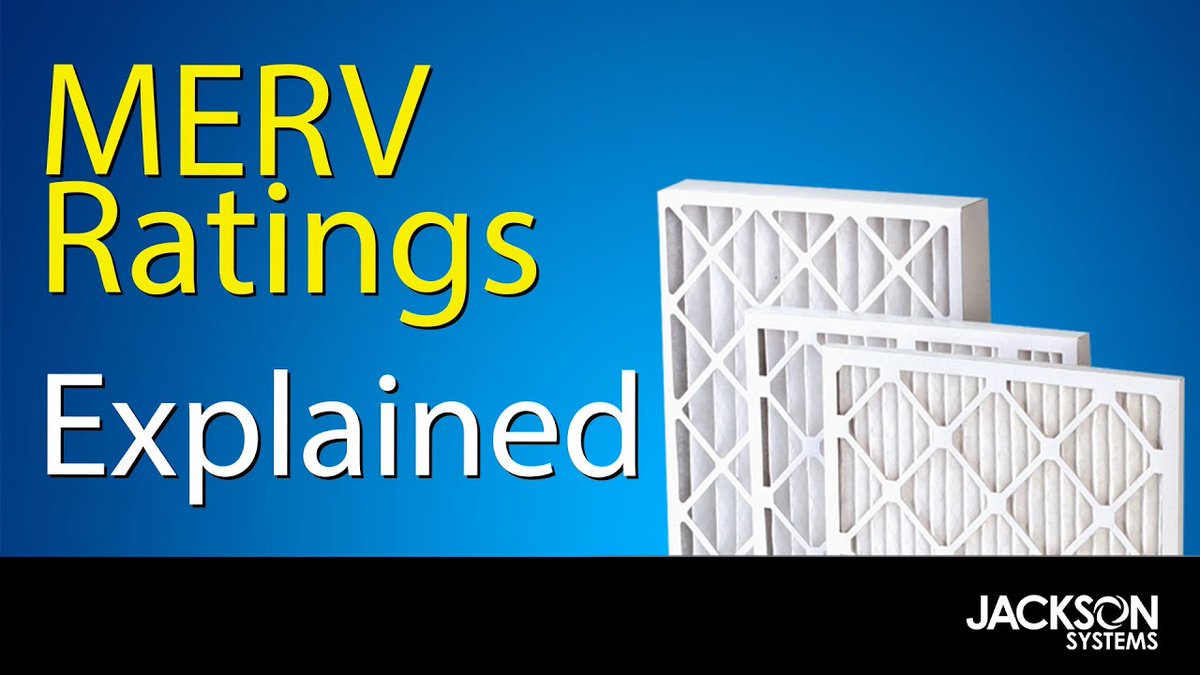 accausa's tweet photo. Check out this video from ACCA #CorporatePartner, @JacksonSystems. Learn what MERV rating is and how to pick the right filter for your home in less then 5 minutes! https://t.co/Pi5NNsIBOp  #MERV #Filters https://t.co/JPWGoycY1E