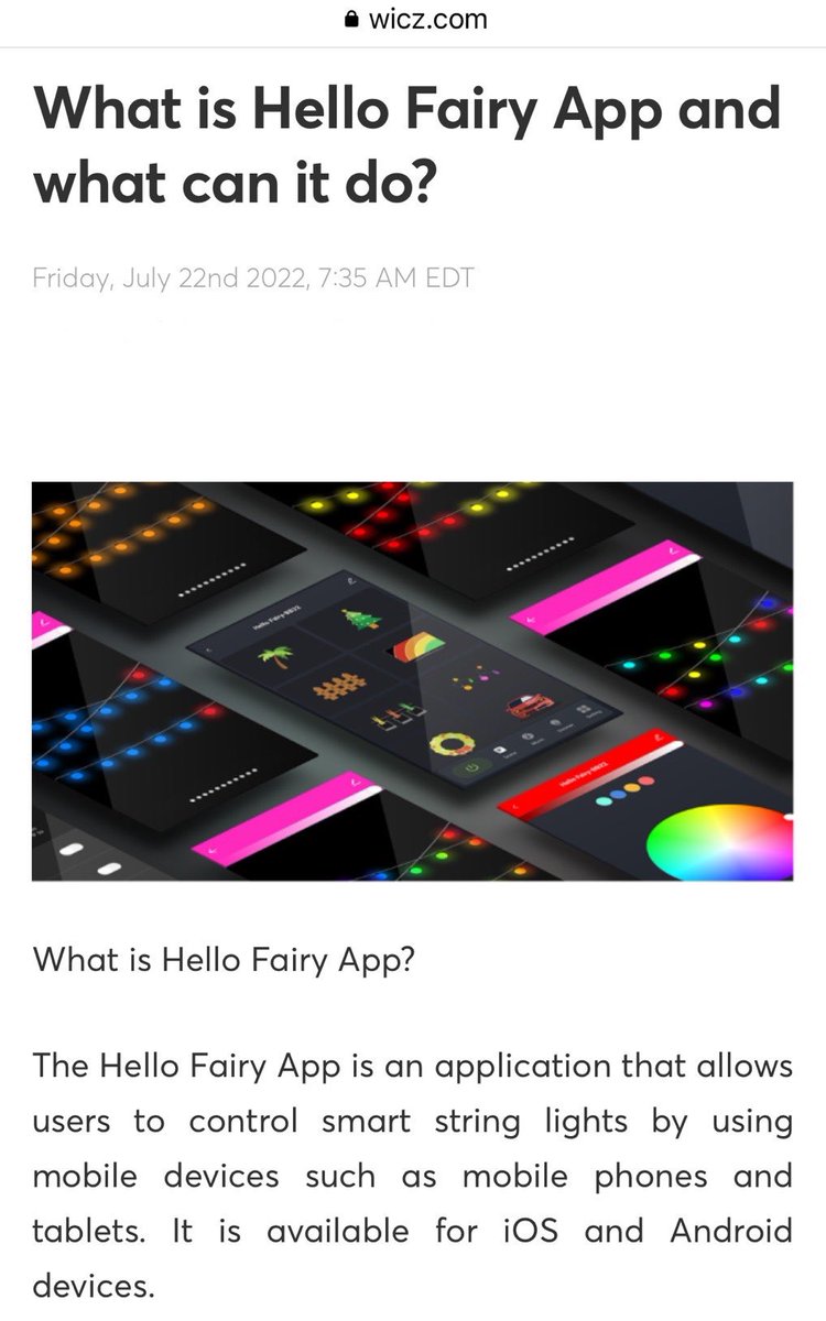 HelloFairyApp's tweet image. What is Hello Fairy App and can it do?

More details can be found in our bio:)

#hellofairyapp #foxnews #technews