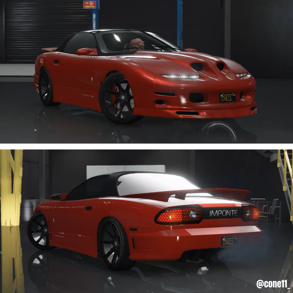 ITz_CONE11's tweet photo. https://t.co/OWQKG1AaEh
GTA 5 Online - IMPONTE RUINER ZZ-8 Customization & Test (Trans Am WS6) | Criminal Enterprises DLC
#gta #gta5 #gtaonline #cone11 #imponte #ruiner #zz8 #transam #pontiac
@RockstarGames https://t.co/ssrKpZU5vf