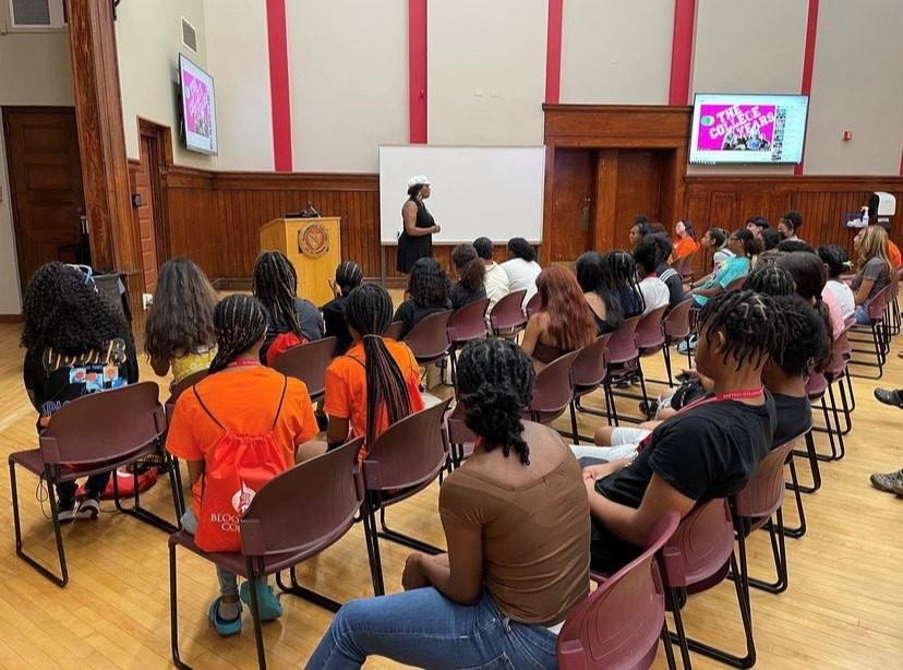 Some early highlights from Camp College North! These students are in great hands with our team of Admissions experts guiding them along. Special thanks to @bloomfieldedu for hosting this event!