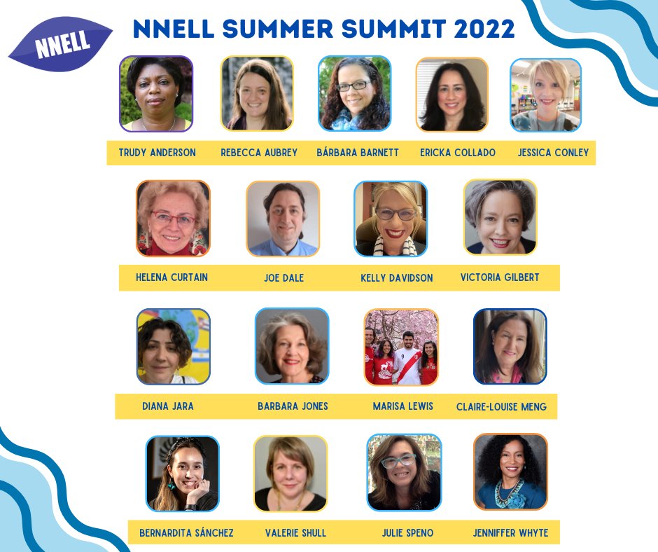 Day 2 of #NNELLsummit22. All sessions recorded and available online for #earlylang member access. Register at nnell.org/summer-summit-…