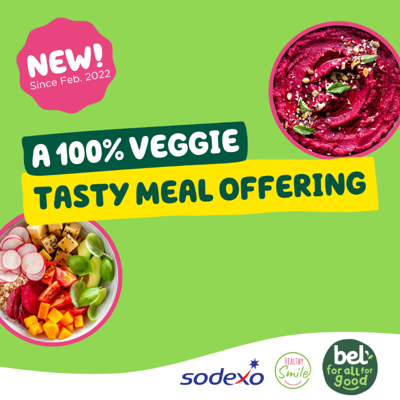 belcorporate's tweet photo. Our #HealthySmile program's all about promoting healthy eating and physical activity behaviors, for our consumers and our teams worldwide! 🌍

In Suresnes, we launched #VeggieWednesday with @SodexoGroup one Wednesday a month. Scroll through to find out what it's all about ⤵️