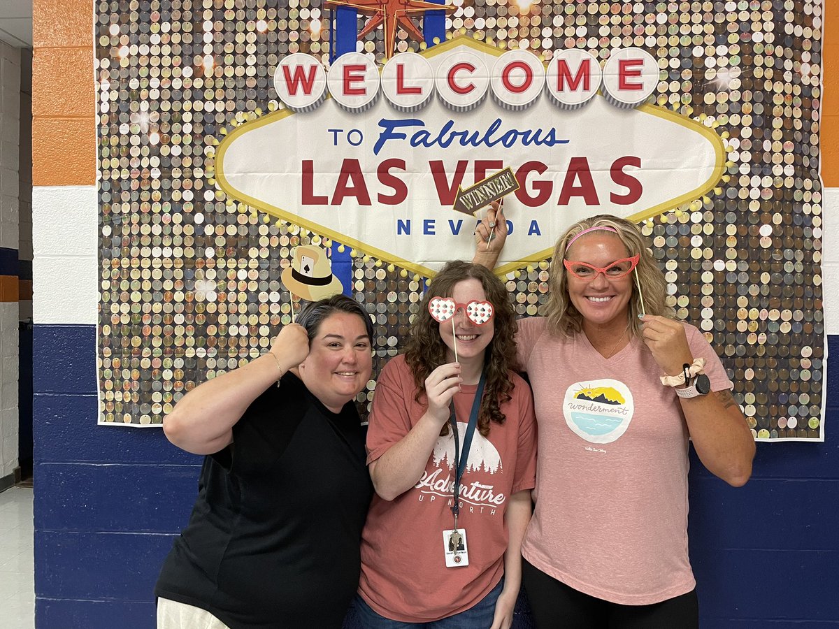 These ladies here are a dream team. They make me a better teacher. I can’t wait to see what we do this year! Watch out, world- DCHS’ English I team is here to #BeTheWildCard! #dccougarnation <a href="/teachisabeast/">Teach is a Beast</a>