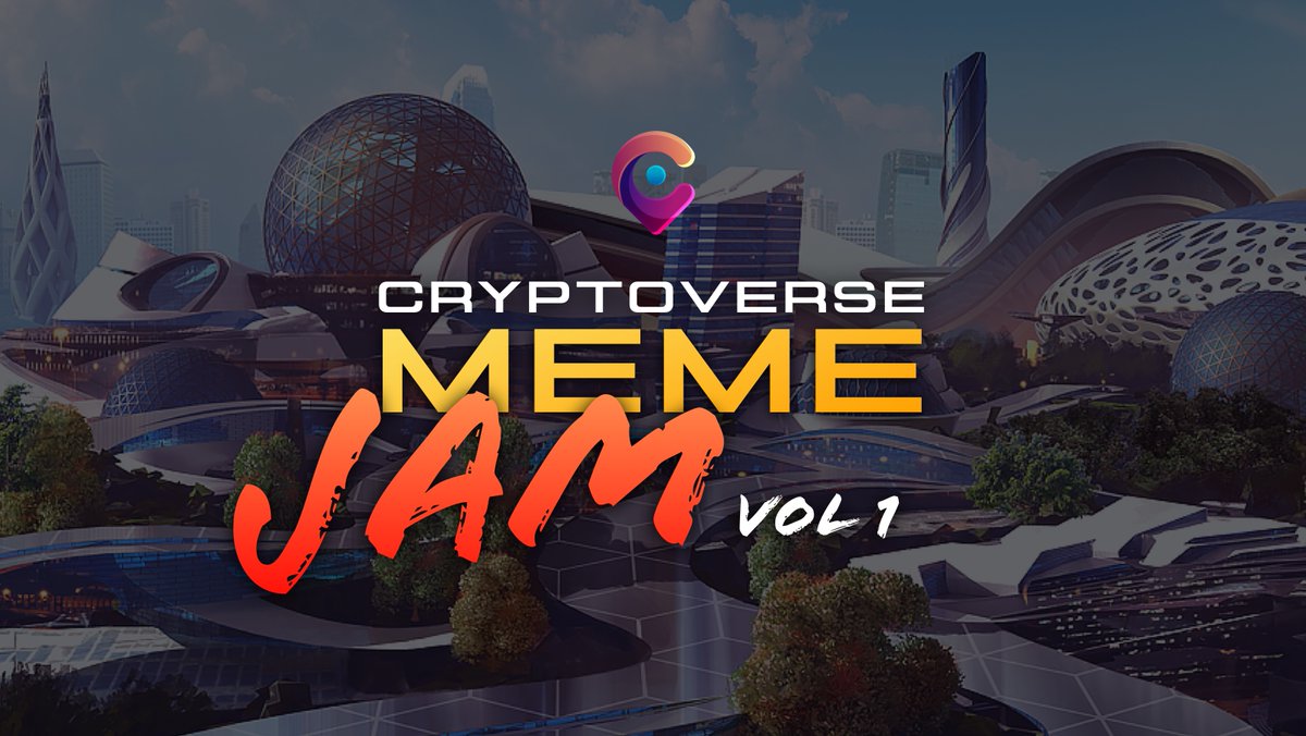 PentagonChain's tweet photo. The #Cryptoverse Meme Jam: Vol 1 is popping off! Some serious roflcopters so far!

To get involved and win LAND in the Cryptoverse:
1️⃣ Retweet, like &amp; tag friends 
2️⃣ Create a Cryptoverse-themed Meme
3️⃣ Post here: https://t.co/qSfrjn1TfY https://t.co/hH0ItzFVrn