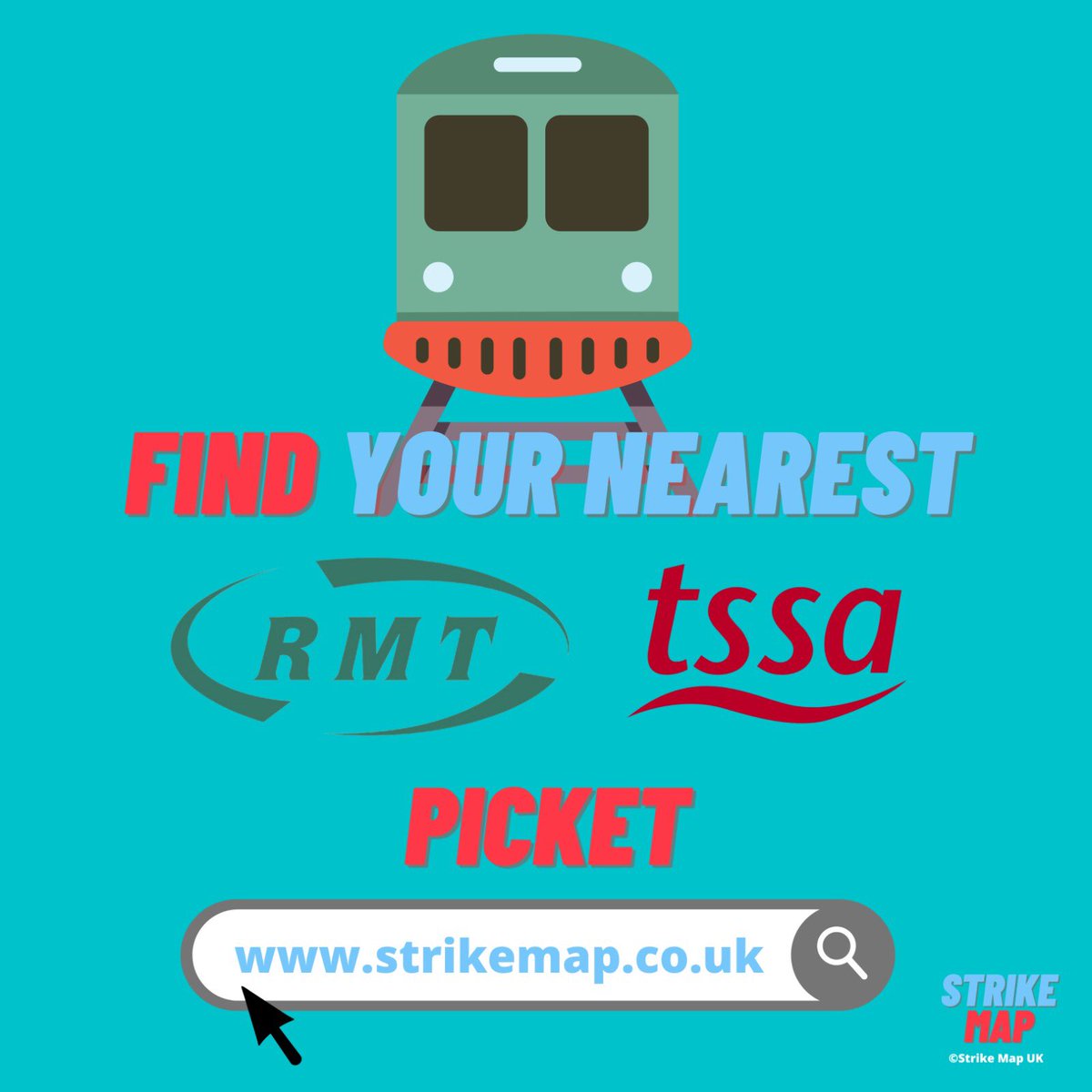 🚂 SUPPORT @RMTunion and @TSSAunion STRIKES 🪧Find you nearest picket>>strikemap.co.uk 📸Reply with your picket line pics #strikemapuk