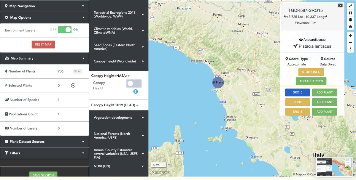 TreeGenes's tweet image. FEATURED STUDY:  Intercontinental long‐distance #SeedDispersal across the Mediterranean Basin explains population #GeneticStructure of a bird‐dispersed #shrub
By: Cristina García, Víctor Zapata, @TimonelAymerich, @Delarua_pilar, et al.
See 936 #plants at: treegenesdb.org/cartogratree?a…