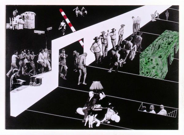 alejandrocsome's tweet image. El proyecto con el que Koolhaas piso fuerte en la escena: Exodus. Luego de estudiar el Muro de Berlin, propone esta ciudad lineal para Londres en un concurso de ideas. Y era, en parte, una critica a la arquitectura moderna.

Es bellisimo tehranprojects.com/Exodus-or-the-…