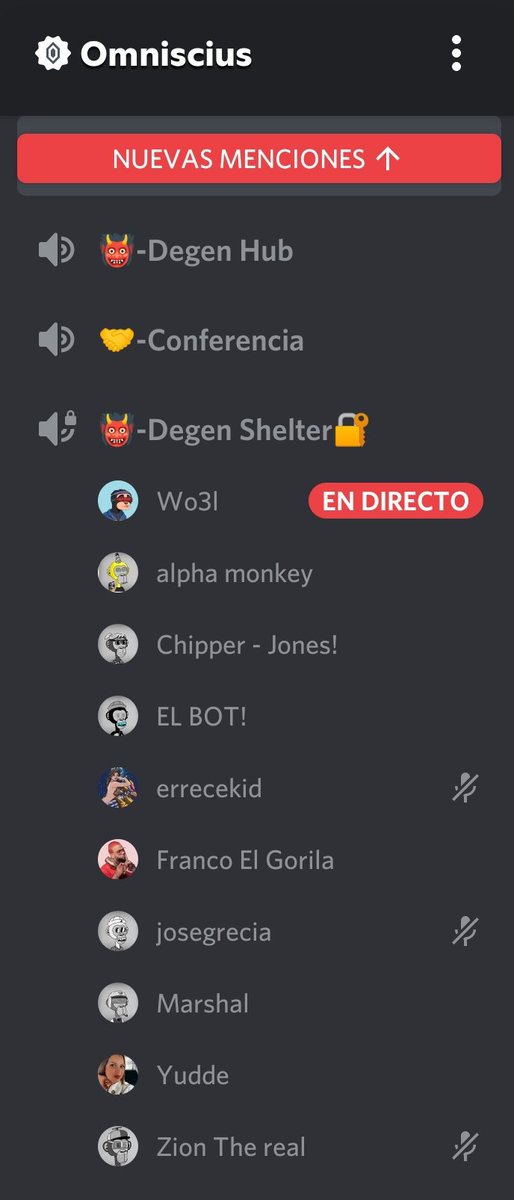 We're waiting for you ⭕

Puedes unirte a nuestro server de Discord con el link en nuestra bio 🔗