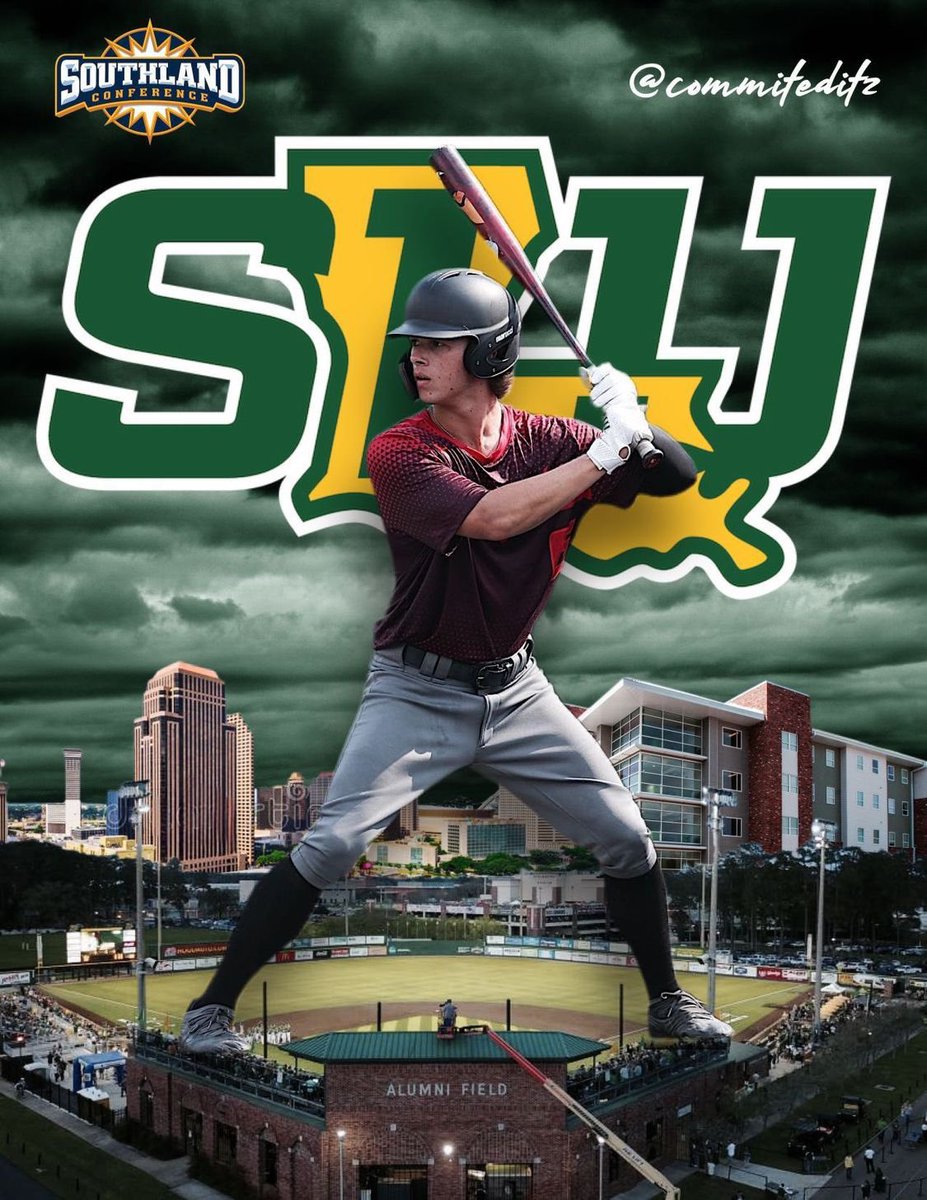 Reesedean2's tweet photo. After a lot of thought and prayer, I’m blessed to announce my commitment to Southeastern Louisiana University. I would like to thank God, my family, friends, and coaches that have helped me during this time. #LIONUP 🟢🟡
@FordPemberton @MattRiser17 https://t.co/w9WDExUPuj