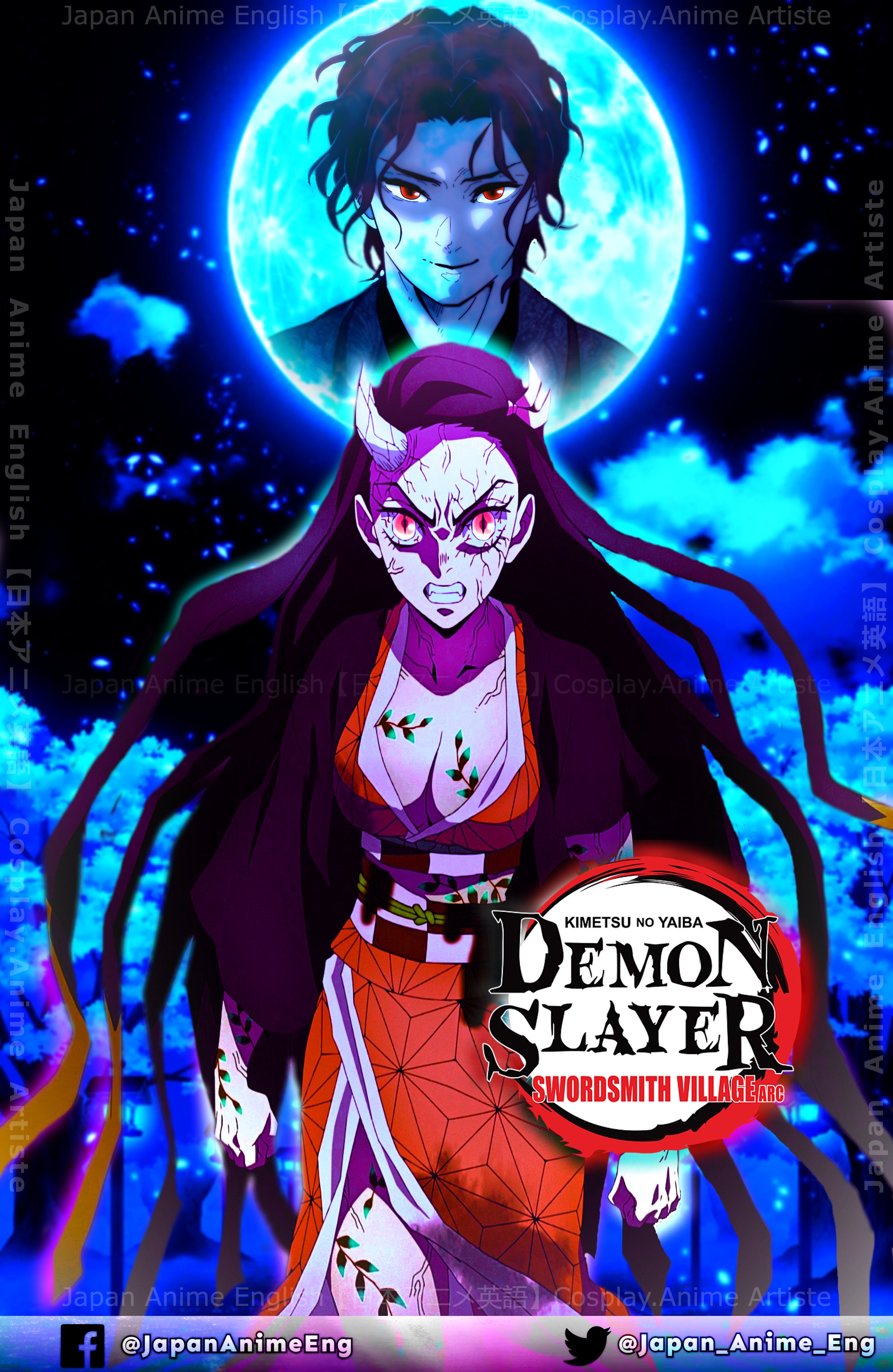 Demon Slayer - Demon Slayer Season 3: Swordsmith Village Arc Poster  (Fanmade) 🔥