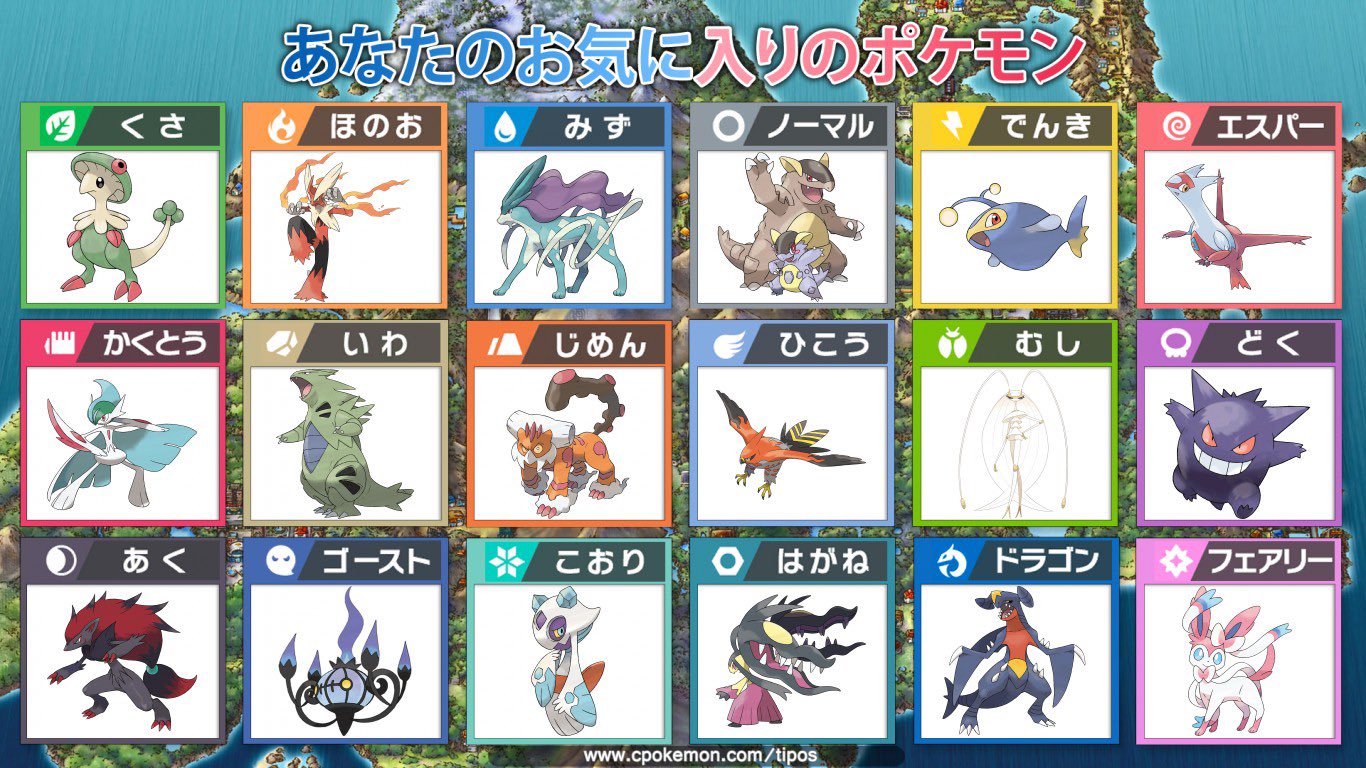 らとて あなたのお気に入りのポケモン 影響されすぎで草 T Co 60r0scuw7o Twitter