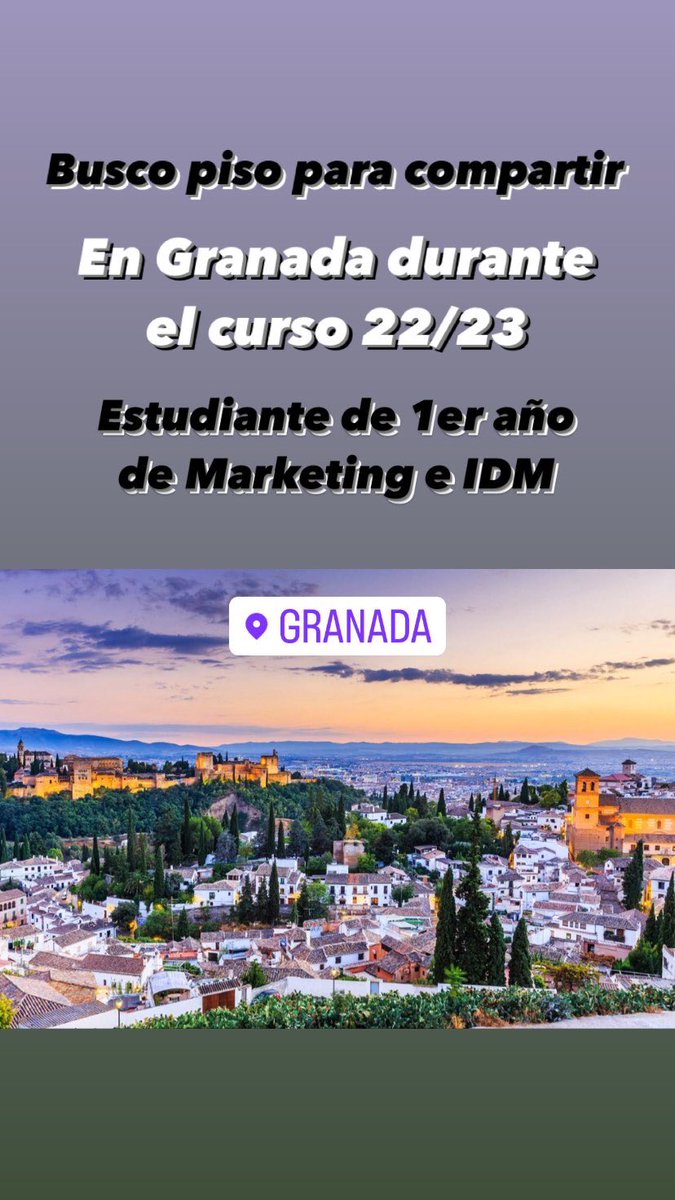 l0pz_raul's tweet photo. #PisosCotilleoUGR #pisosgranada #pisogranada #ugr #queydondeestudiar2022 https://t.co/Sak1YLolQJ
