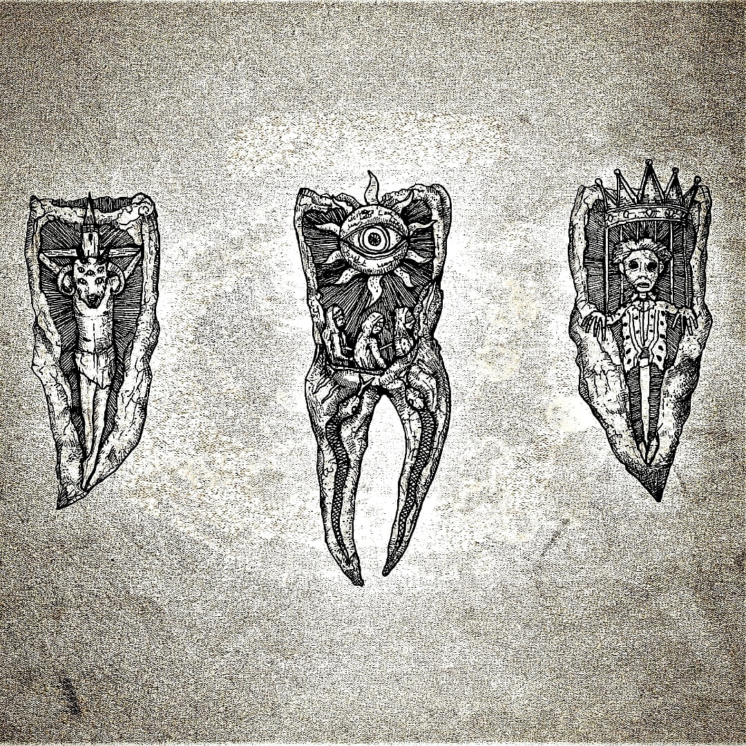 'rotten to the core'
An illustration in pen and ink.
#darkart #darkillustration #gothic #Occult #teeth #creepy #horror