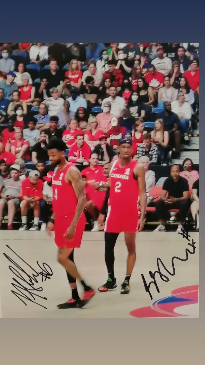 Tradition of Excellence Basketball (@penmen44) on Twitter photo I said, "saw you play in Hamilton. Thank you for playing for Team Canada."
Nickeil replies, "it is my honour to represent my country. Dreamt of it as a child growing up."
Continue to build our program around guys like him. Elite talent & character. Proud 🇨🇦
<a href="/CanBball/">Canada Basketball</a> <a href="/NickeilAW/">Nickeil Alexander-Walker</a> I said, "saw you play in Hamilton. Thank you for playing for Team Canada."
Nickeil replies, "it is my honour to represent my country. Dreamt of it as a child growing up."
Continue to build our program around guys like him. Elite talent & character. Proud 🇨🇦
<a href="/CanBball/">Canada Basketball</a> <a href="/NickeilAW/">Nickeil Alexander-Walker</a>