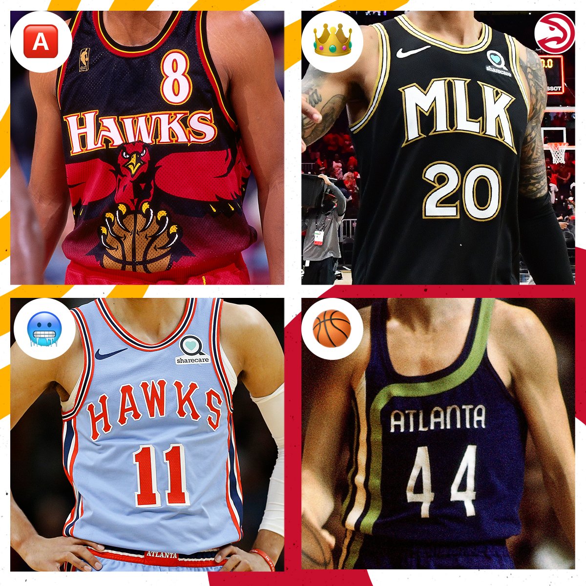 Atlanta Hawks on X: First day of school which Hawks jersey are