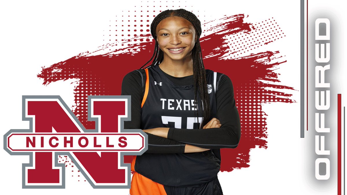 mallorygracem's tweet image. After an amazing conversation with @dobeedobee and @TurkishEvan, I am blessed and honored to receive my very first D1 offer from @Nicholls_WBB!! @TXUBasketball @Kgb_hoops #AGTG