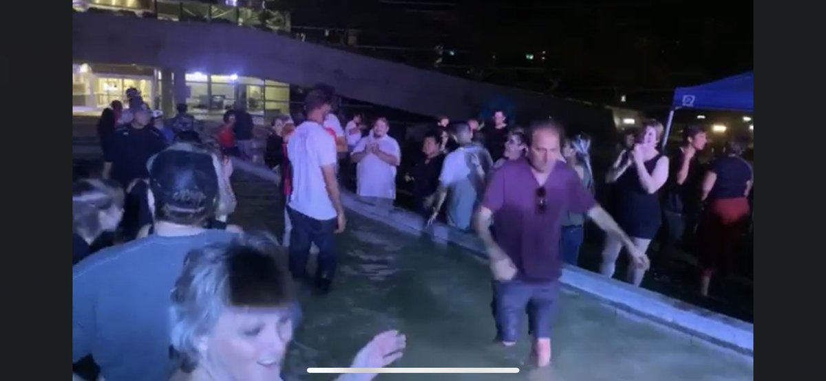 Remember when the “Covid is not real folks “ danced and got baptized in the Fresno city hall fountain