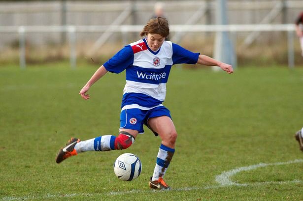 Congratulations to the <a href="/Lionesses/">Lionesses</a> for reaching the final of the 2022 European Championships. 

Here’s a throwback of the scorer of Englands 4th tonight, <a href="/frankirby/">Fran Kirby</a> gracing the hallowed turf at Barlows Park during her time at <a href="/ReadingFCWomen/">Reading FC Women</a>. 

💛🖤